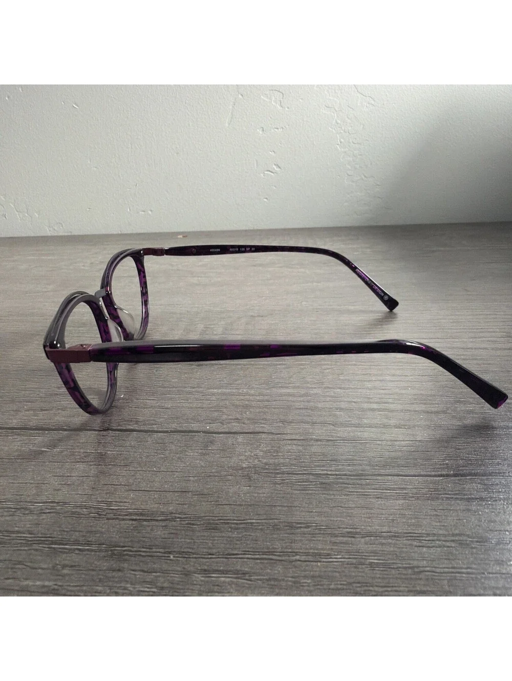 Nomad-Morel Eyeglasses Purple/Black Acetate Full Rim FRAMES ONLY 40048N SP20
